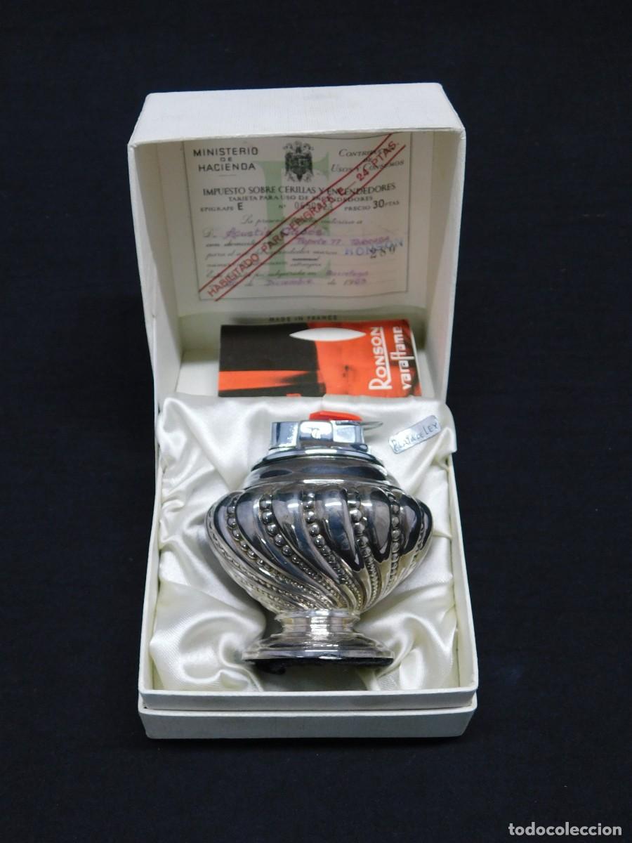 Mecheros: ENCENDEDOR RONSON PLATA - Foto 1