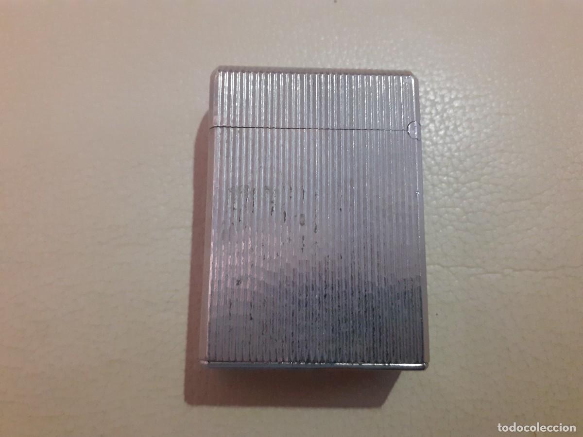 Mecheros: Mechero Silver Match franc&eacute;s - Foto 2