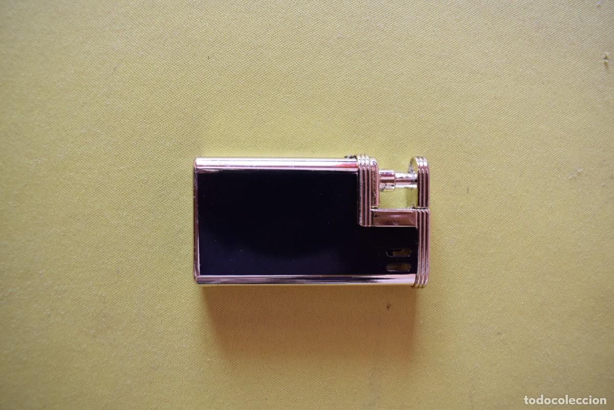 Mecheros: Antiguo mechero en caja recargable. - Foto 4