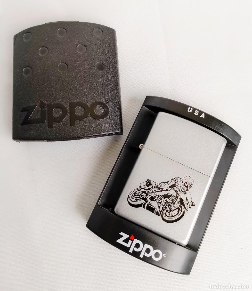 mechero zippo moto (año 2002). nuevo con caja - Acheter Briquets