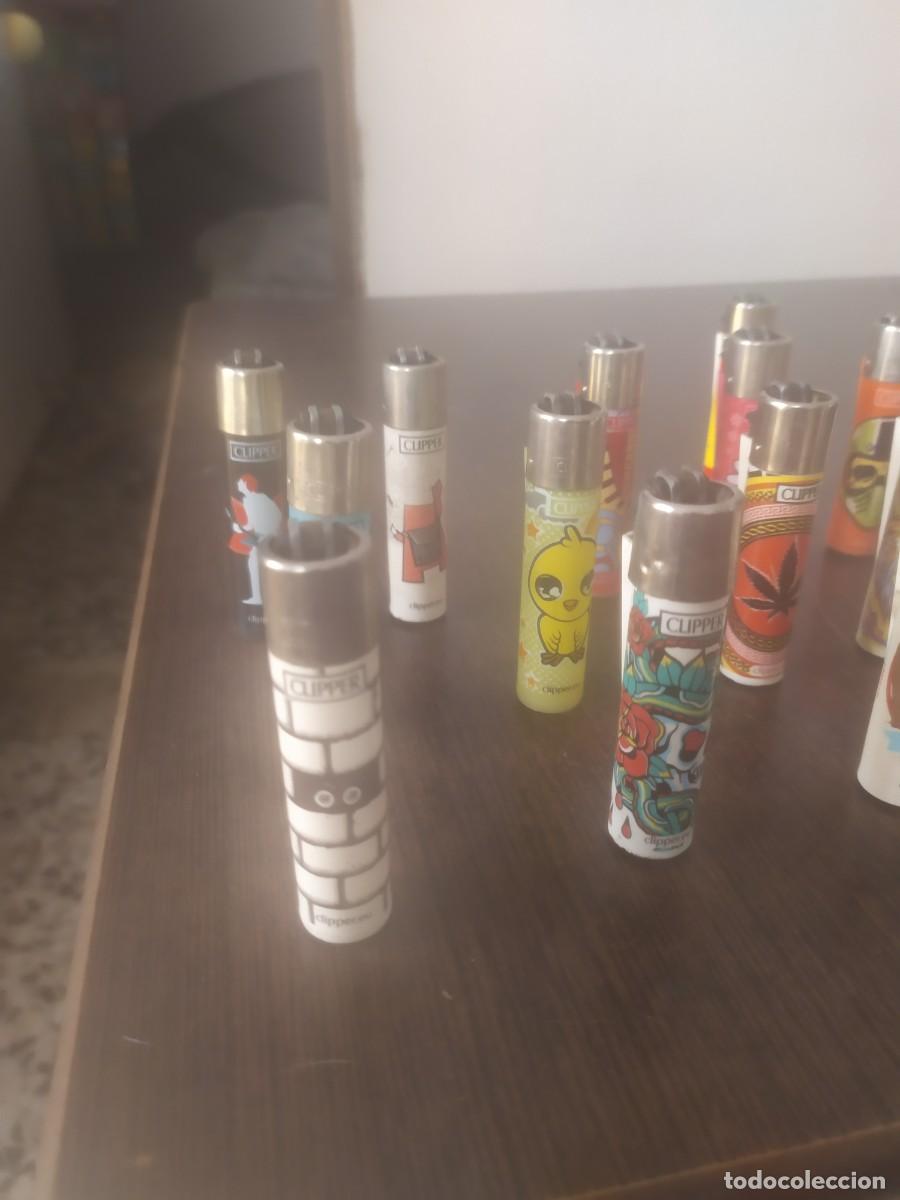 lote de 6 antiguo mechero clipper de años 80-90 - Compra venta en  todocoleccion