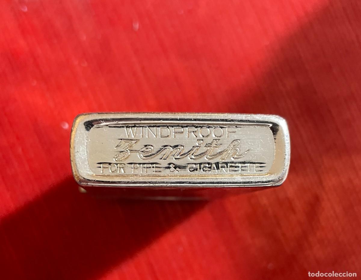 Mecheros: EXCEPCIONAL MECHERO VINTAGE ZENITH WINDPROOF FOR PIPE&CIGARETTE - Foto 3