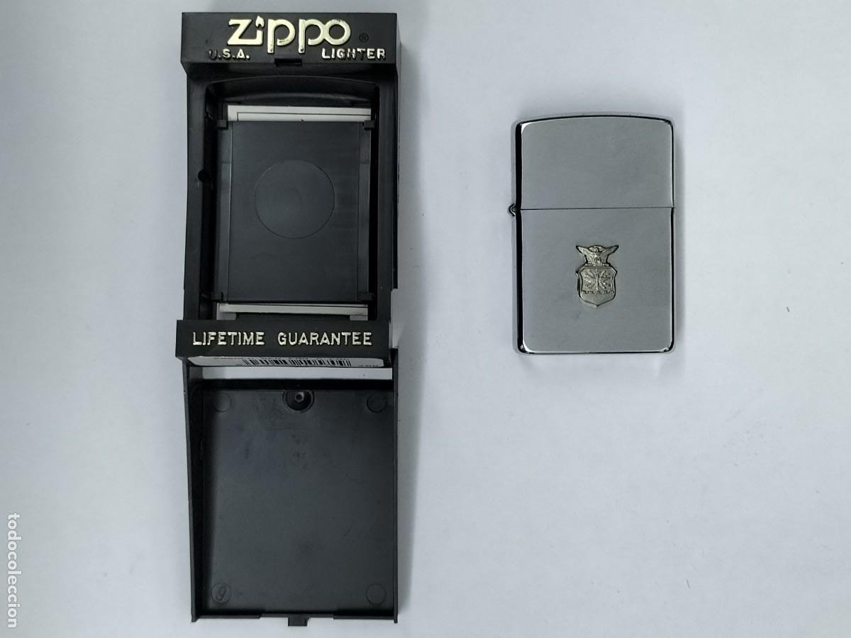 antiguo mechero zippo original y en su caja, co - Compra venta en  todocoleccion