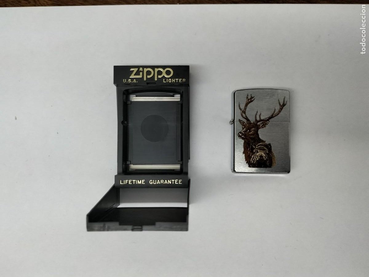 encendedor zippo original ciervo jabali nuevo s - Acquista Accendini  antichi e di collezione su todocoleccion