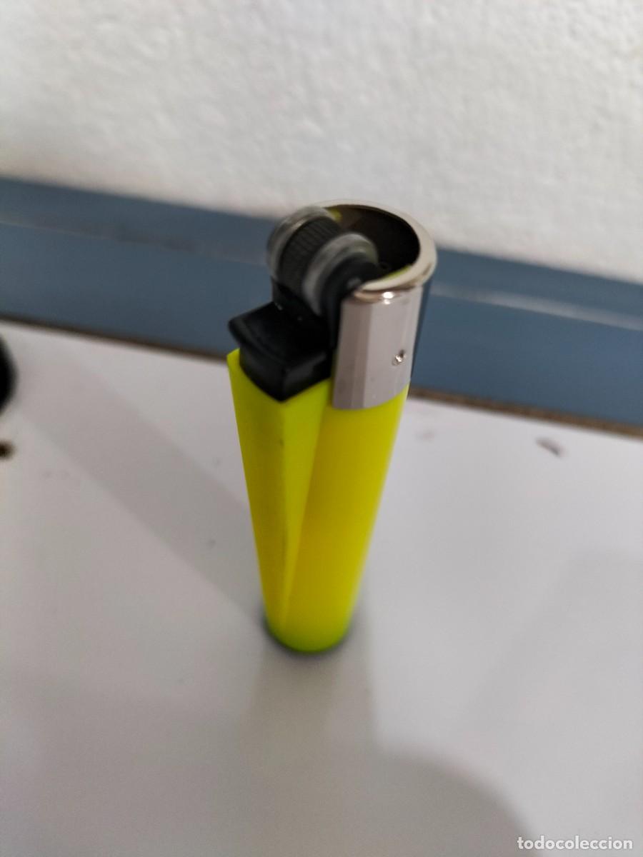 Mecheros: MECHERO CLIPPER AMARILLO FLUORESCENTE - Foto 2