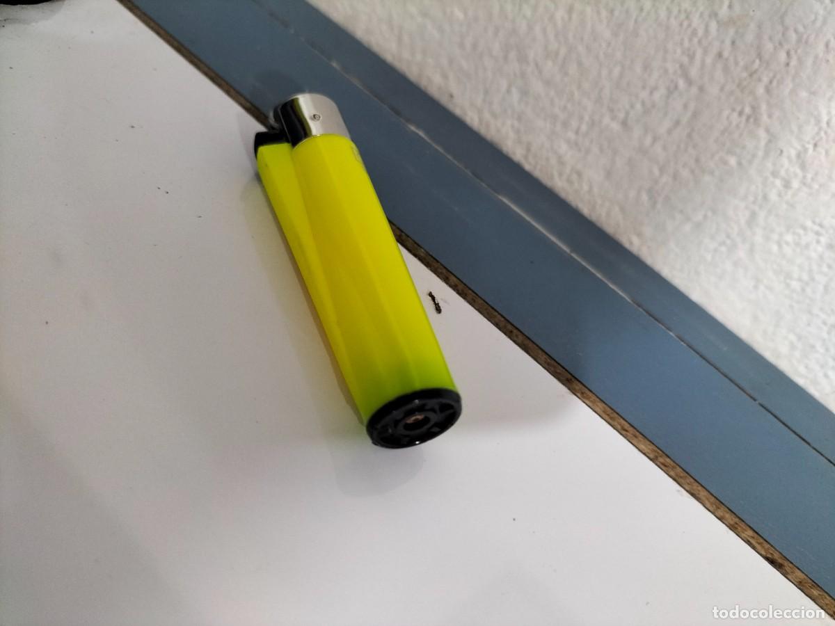 Mecheros: MECHERO CLIPPER AMARILLO FLUORESCENTE - Foto 3