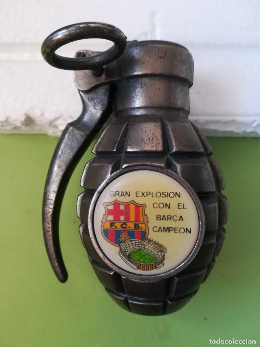 Mecheros: Mechero forma de granada gran explosion Bar&Ccedil;a campeon - Foto 1