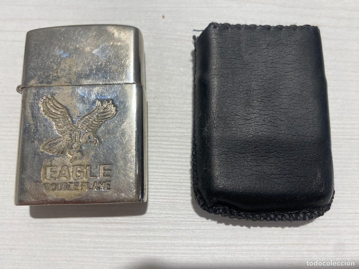 Mecheros: MECHERO EAGLE DOUBLE FLAME CON FUNDA - Foto 1