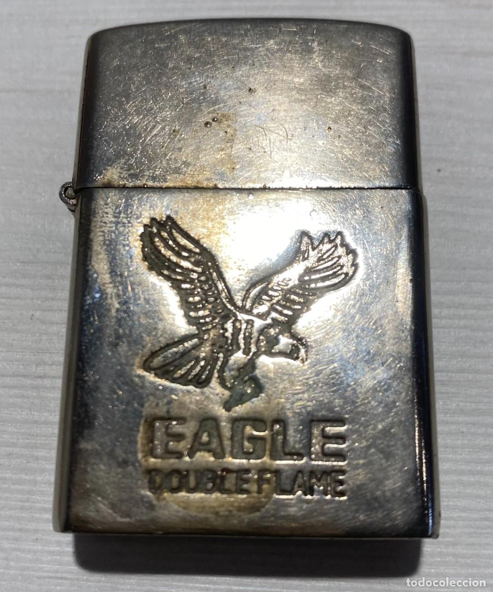 Mecheros: MECHERO EAGLE DOUBLE FLAME CON FUNDA - Foto 2