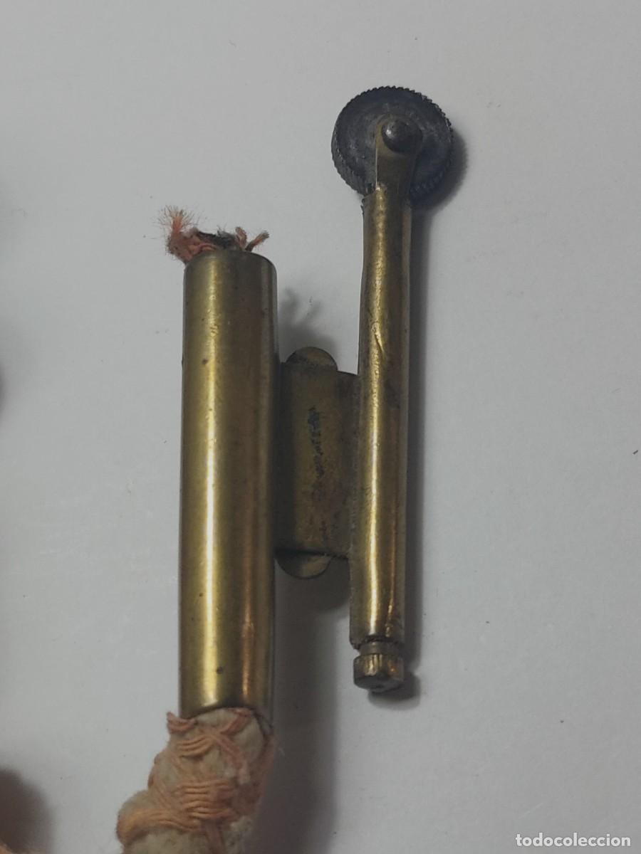 Mecheros: Mechero de Chispa con Mecha BRONCE - Buen estado - Foto 2
