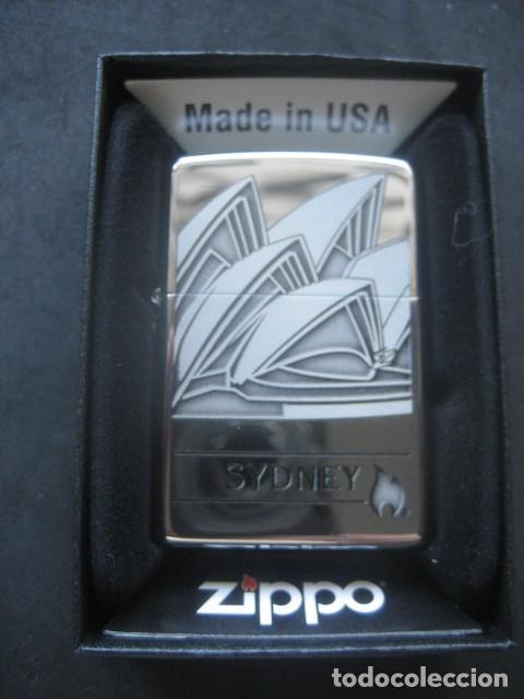 Mecheros: MECHERO ZIPPO EDIFICIO OPERA SYDNEY. A&Ntilde;O FABRICACION 2016 - Foto 3