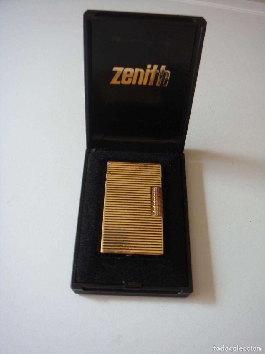 Mecheros: MECHERO ZENITH CHAPADO EN ORO - Foto 1