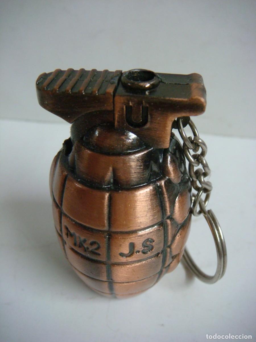 Mecheros: MECHERO CON FORMA DE GRANADA-CAJ-B- N&ordm;-142. - Foto 1