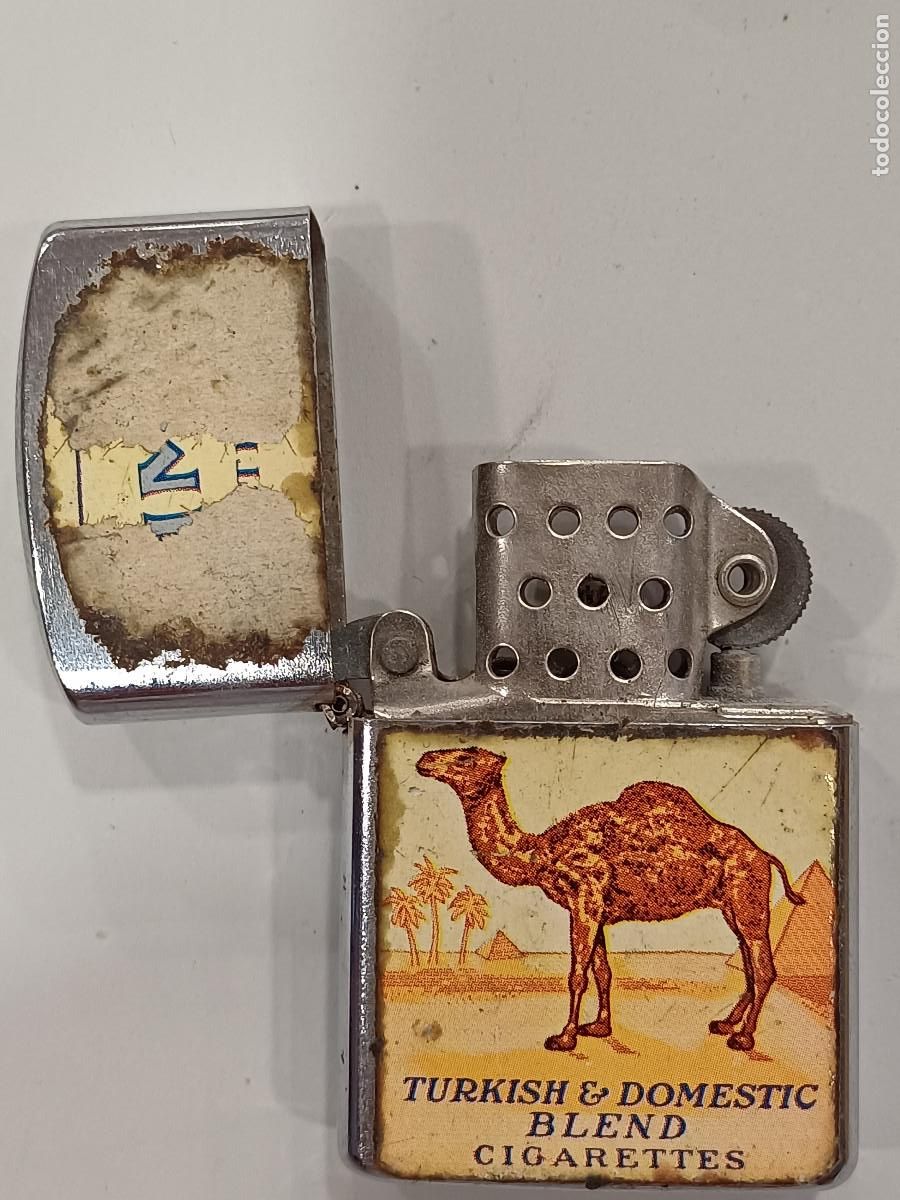 Mecheros: ENCENDEDOR/MECHERO CAMEL TIPO ZIPPO. - Foto 3