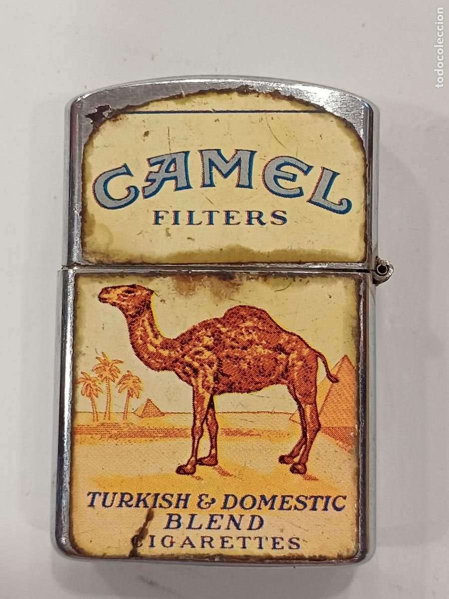 Mecheros: ENCENDEDOR/MECHERO CAMEL TIPO ZIPPO. - Foto 1