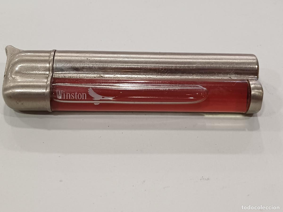 Mecheros: ENCENDEDOR/MECHERO WINSTON CON NIVEL. - Foto 1
