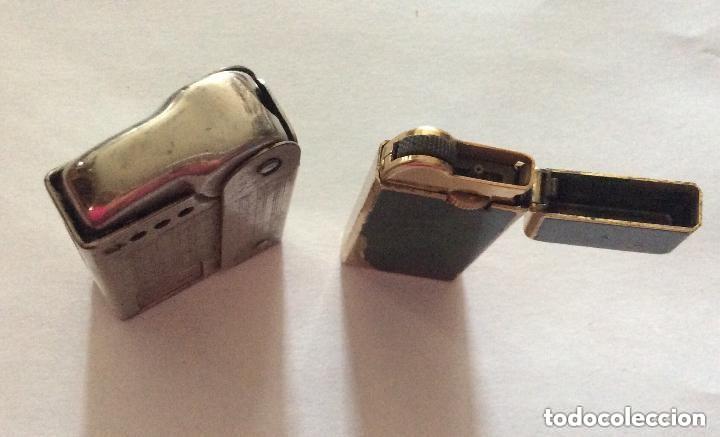 Mecheros: .- CONJUNTO DE DOS MECHEROS REGENS Y SHARP,COLECCIONISMO - Foto 3