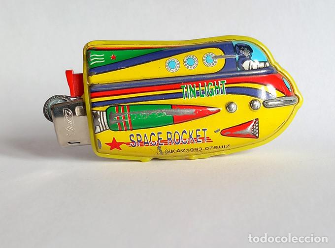 Mecheros: Cohete espacial para encendedor BIC. Space Rocket - Foto 1