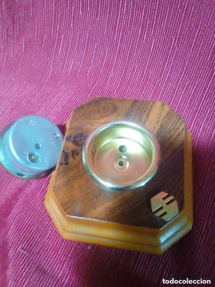 Mecheros: MECHERO CON SOPORTE DE MADERA - Foto 4