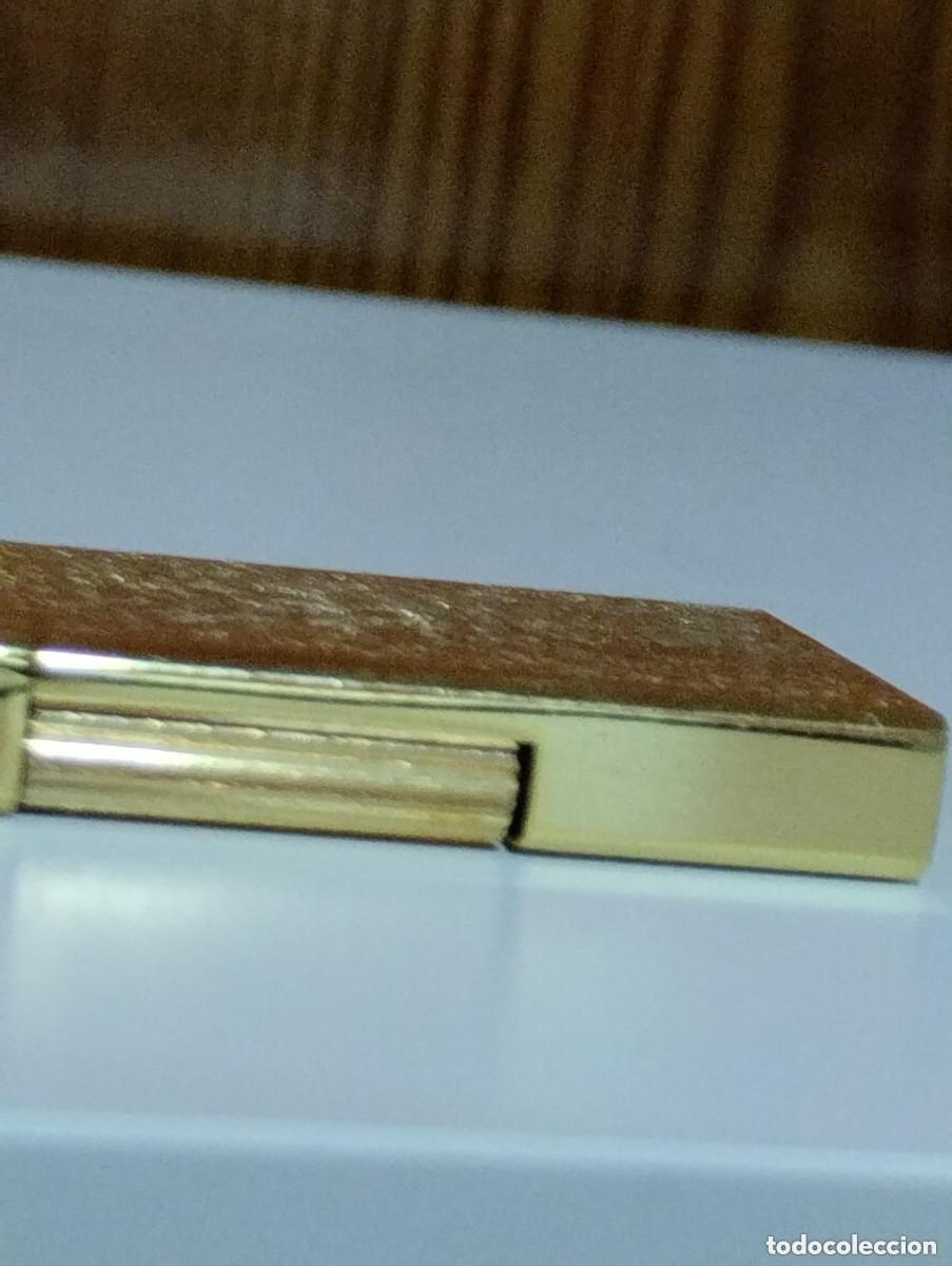 Mecheros: mechero marca zenith con ba&ntilde;o de oro - Foto 2