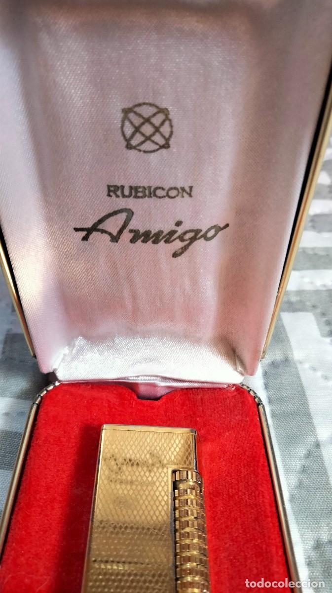 Mecheros: RUBICON mechero chapado en oro - Foto 7