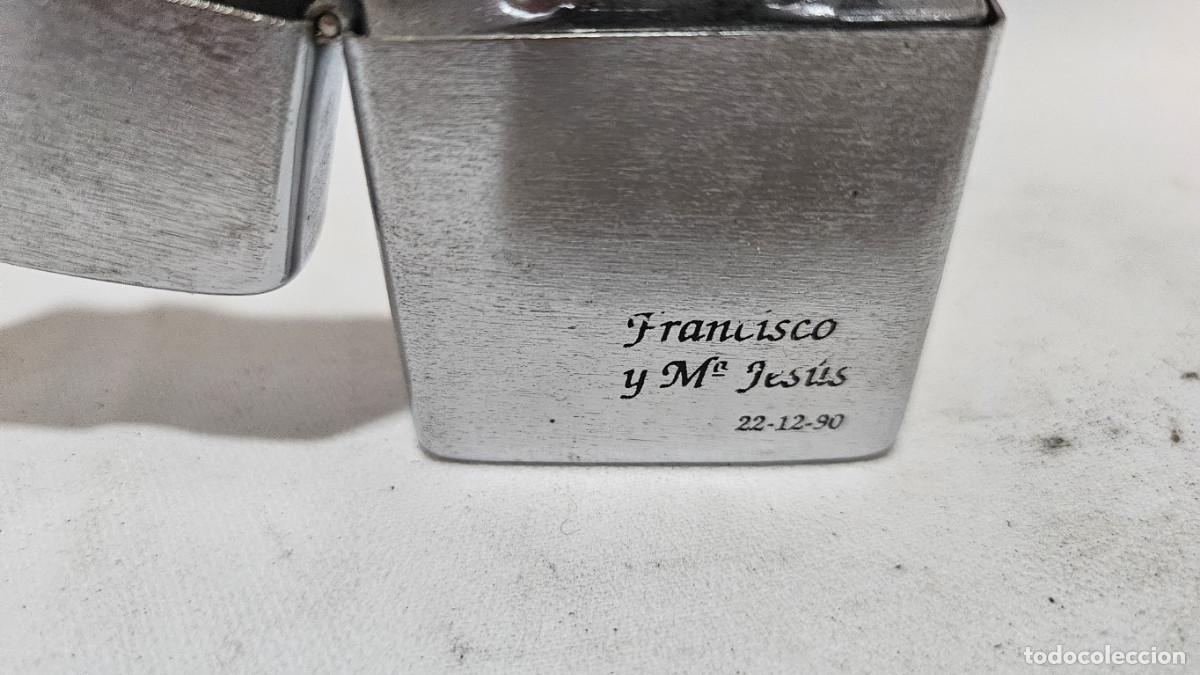 Mecheros: mechero antiguo cromado - Foto 2