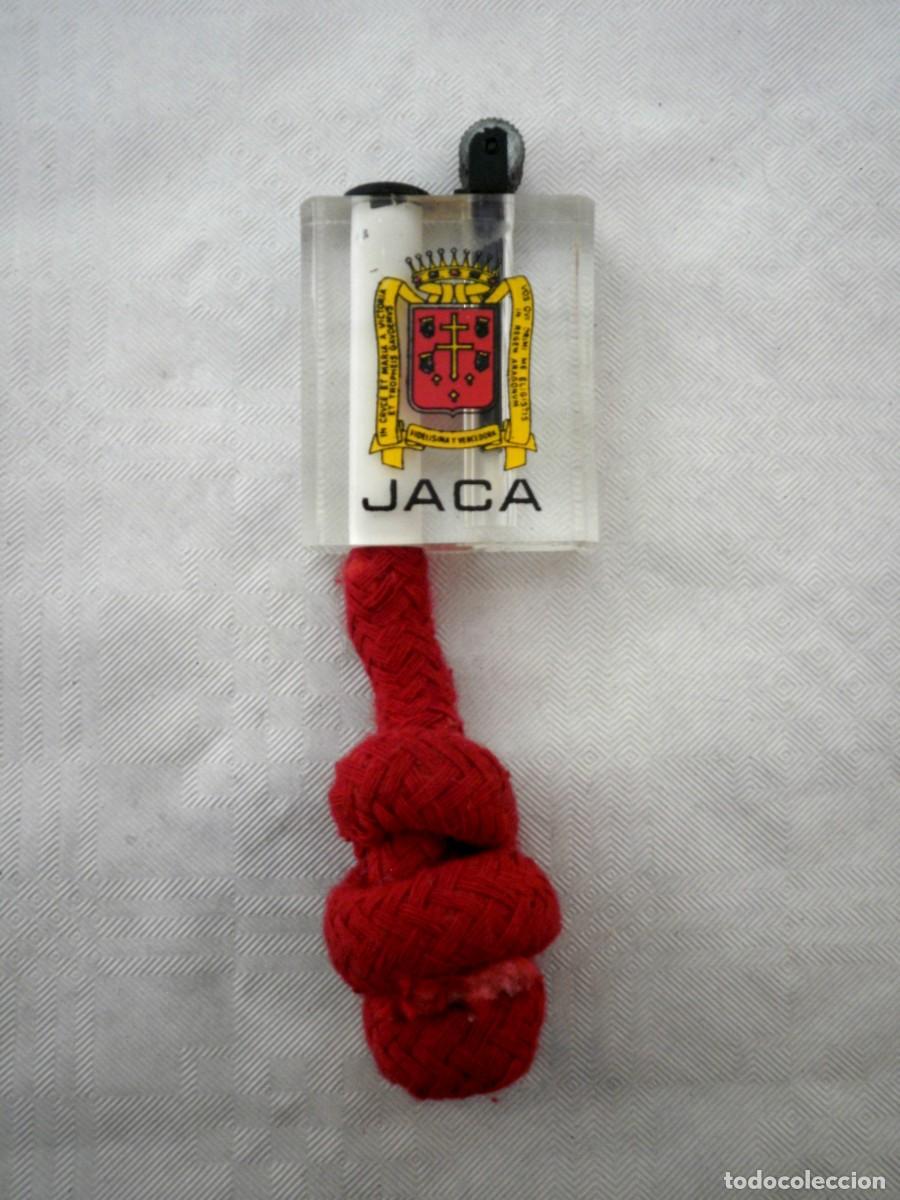 Mecheros: Mechero de chispa recuerdo de Jaca - Foto 1