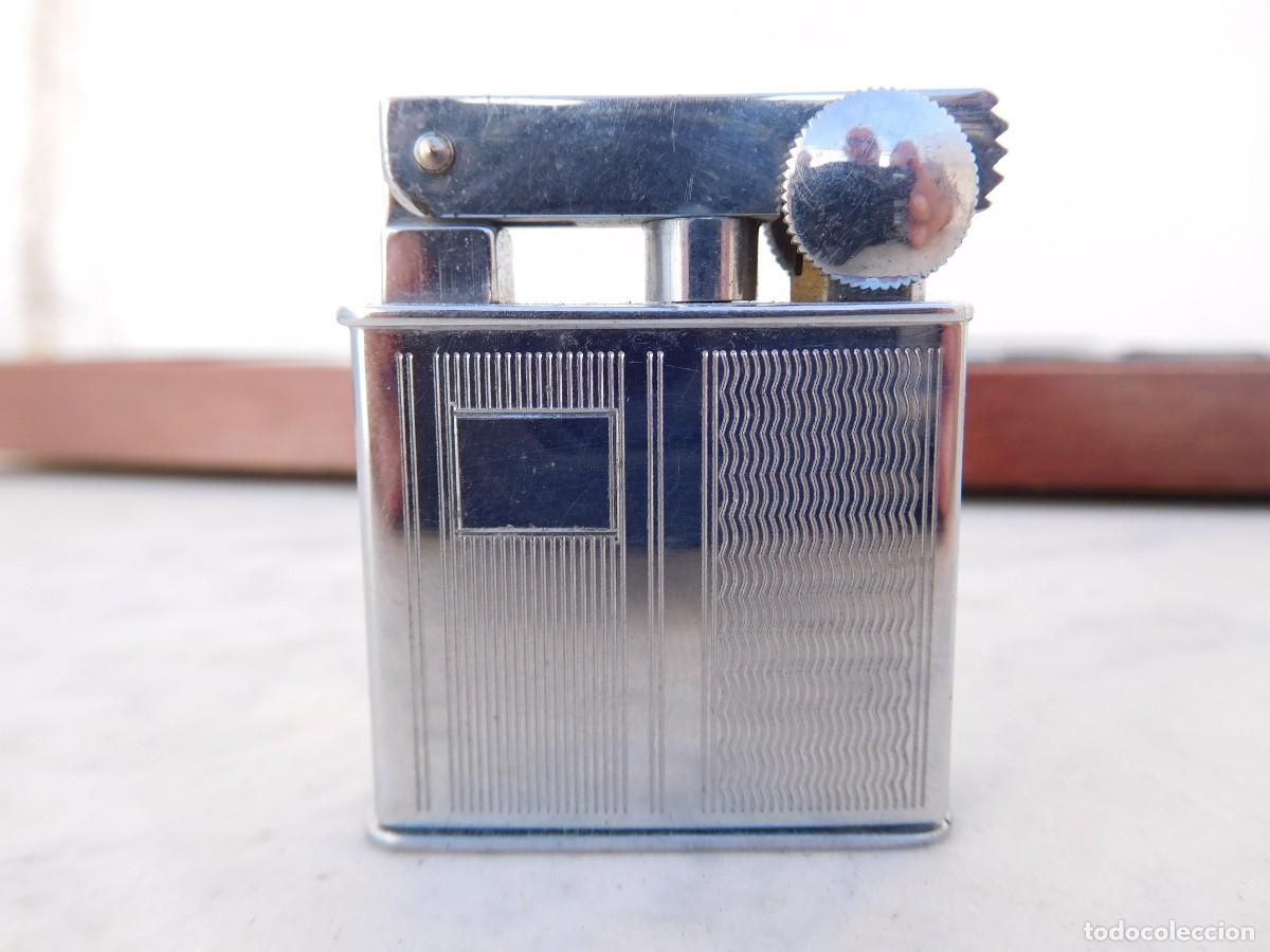 Mecheros: Encendedor de gasolina antiguo Atom (Funciona) - Foto 1