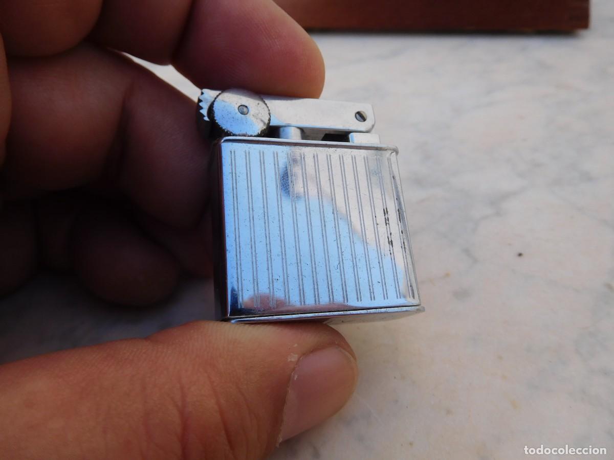 Mecheros: Encendedor de gasolina antiguo Atom (Funciona) - Foto 6