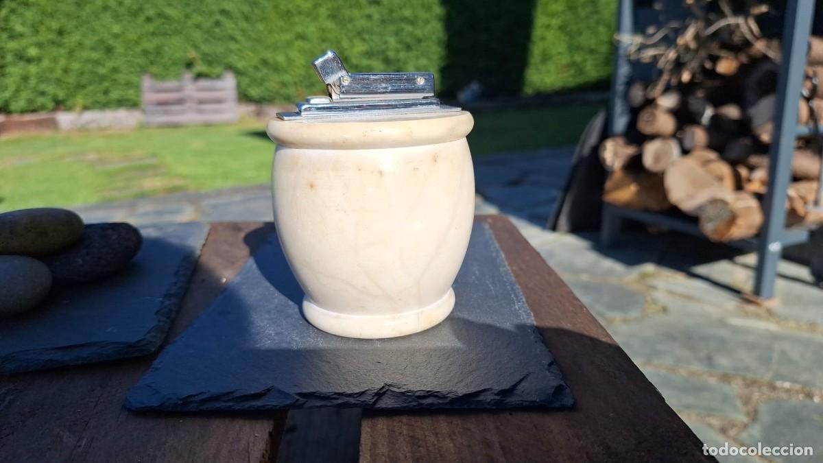 Mecheros: Mechero de Sobremesa M&aacute;rmol Impecable - Foto 4