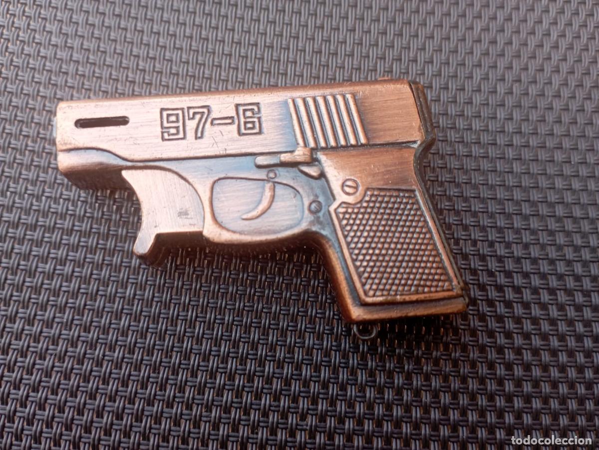Mecheros: MECHERO CON FORMA DE PISTOLA. - Foto 2