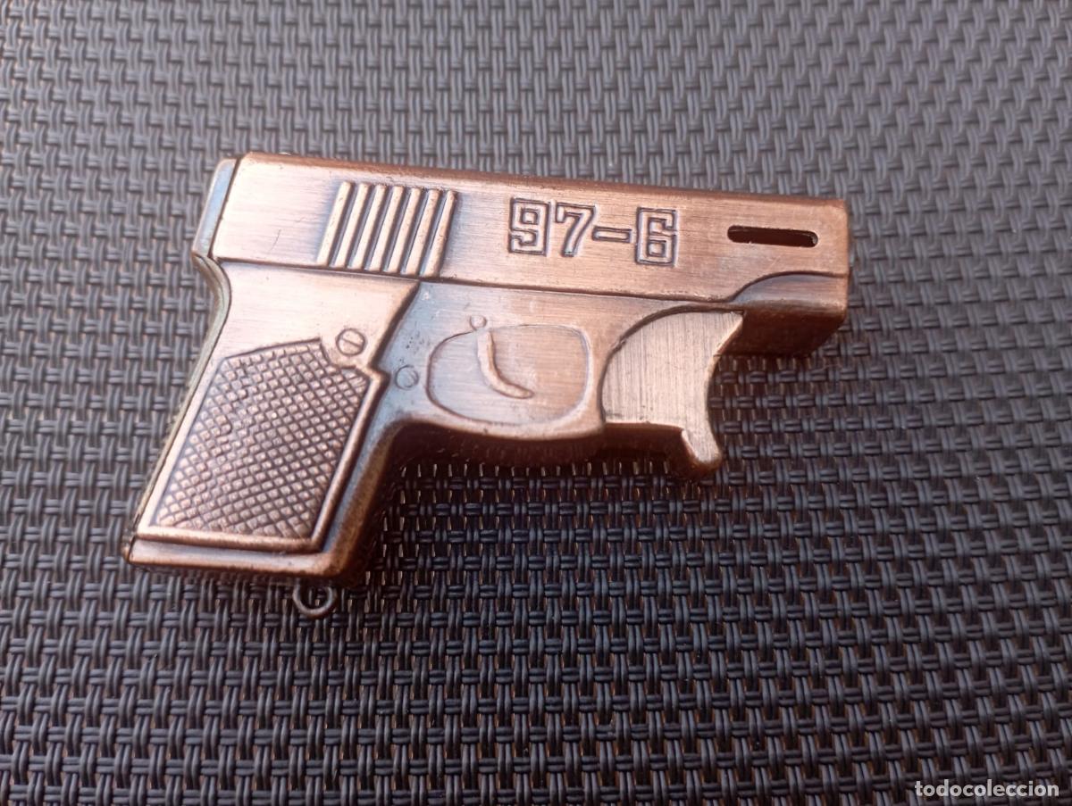 Mecheros: MECHERO CON FORMA DE PISTOLA. - Foto 1