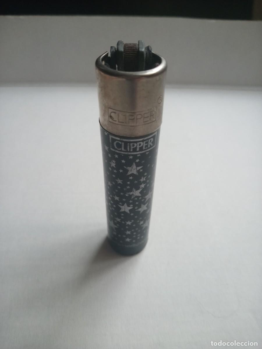 Mecheros: Mechero/encendedor Clipper lighter. Estrellas. - Foto 1