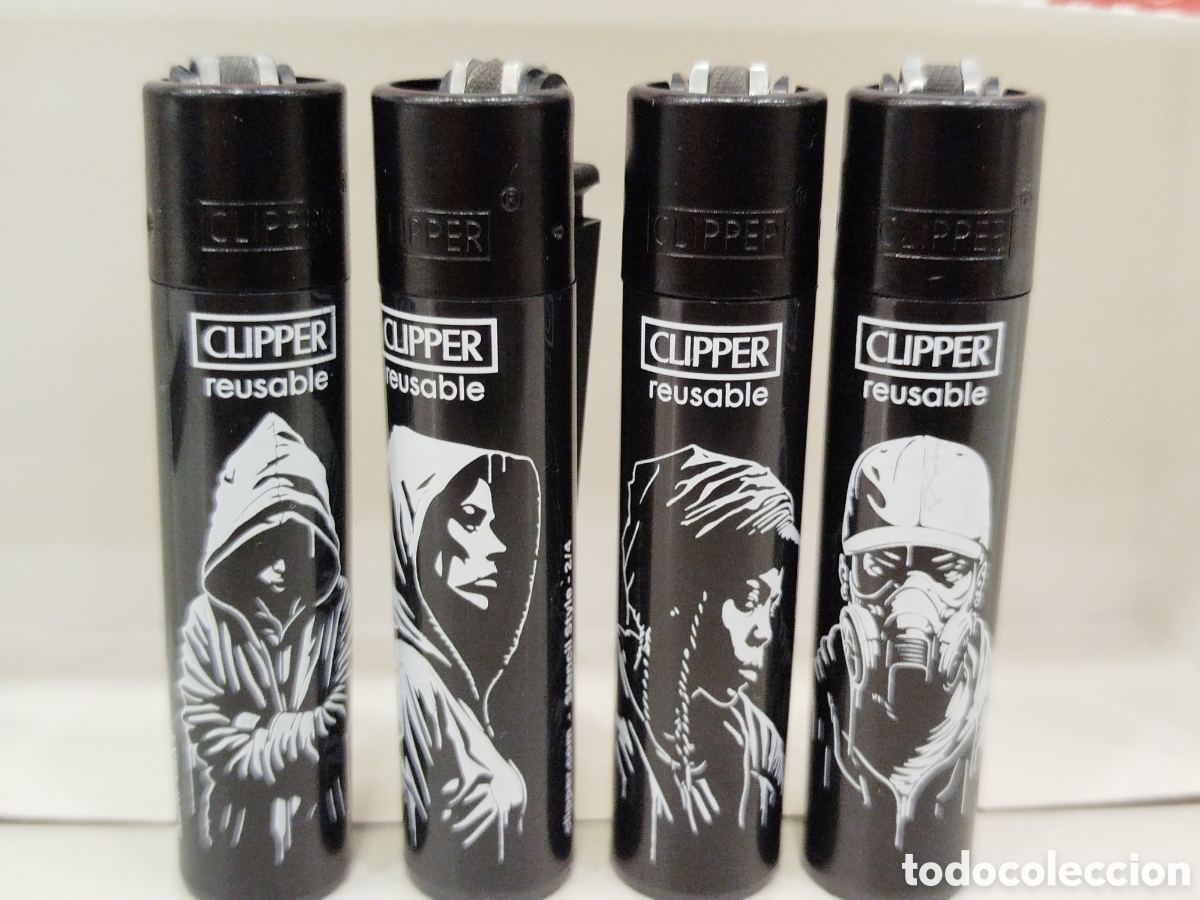 Mecheros: CLIPPER.SERIE STENCIL STYLE.SIN USAR. - Foto 2