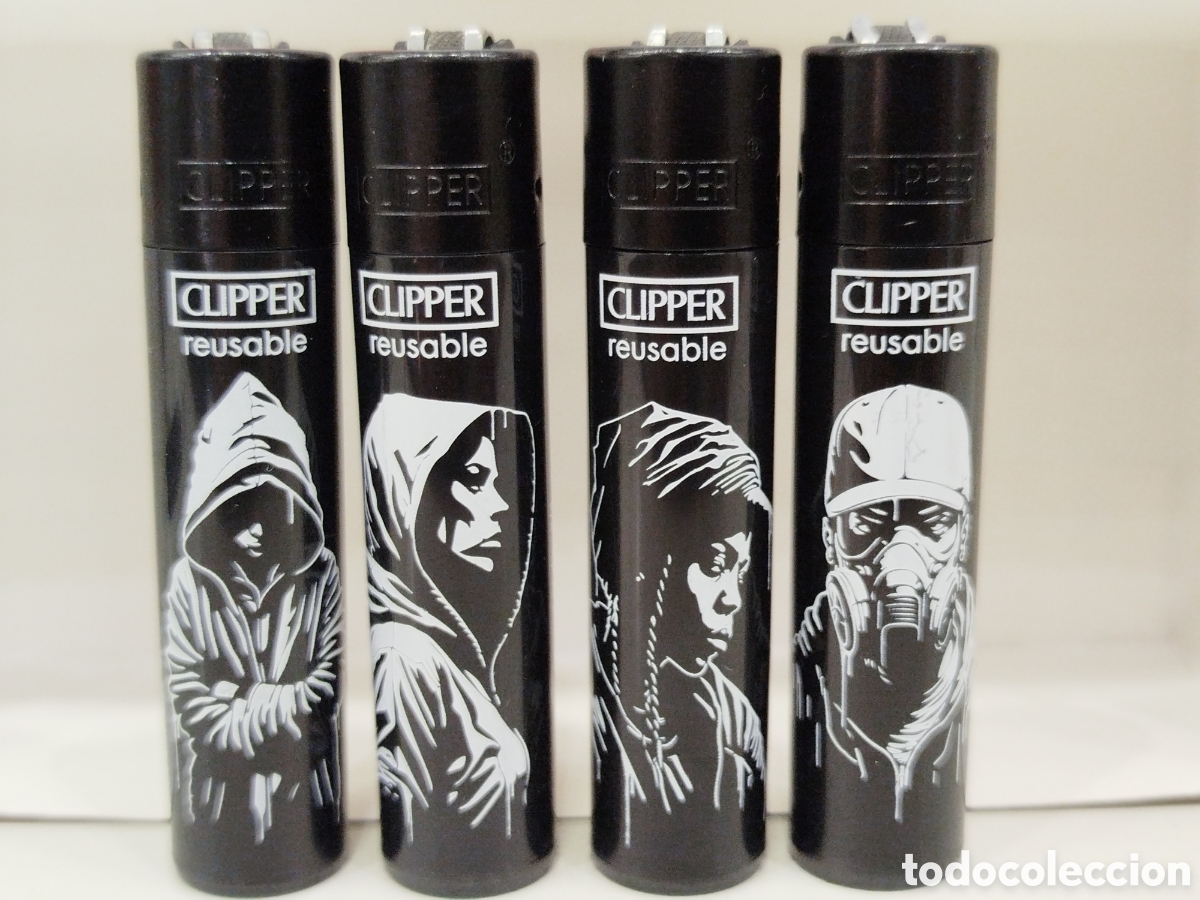 Mecheros: CLIPPER.SERIE STENCIL STYLE.SIN USAR. - Foto 1