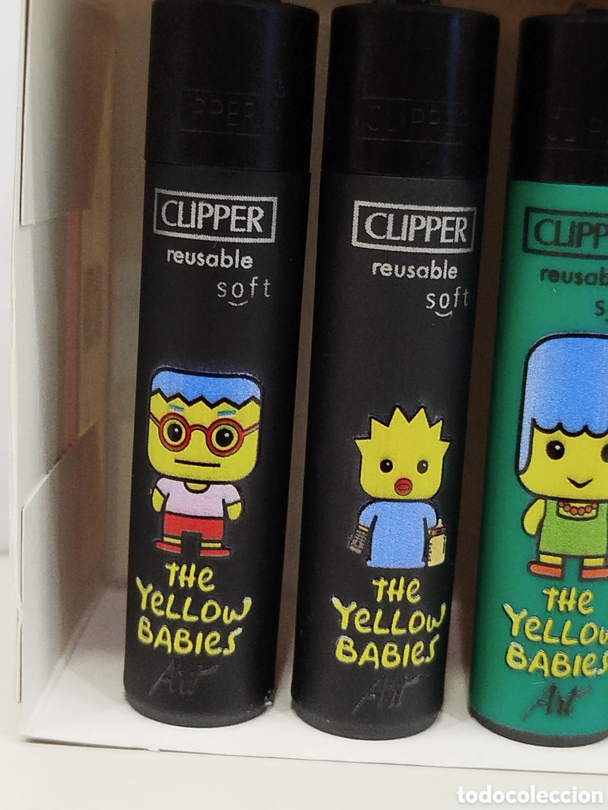 Mecheros: CLIPPER.SIMPSONS.LOTE DE 8.SIN USAR. - Foto 2
