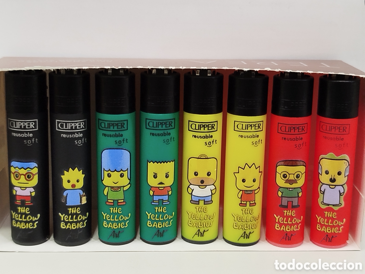 Mecheros: CLIPPER.SIMPSONS.LOTE DE 8.SIN USAR. - Foto 1