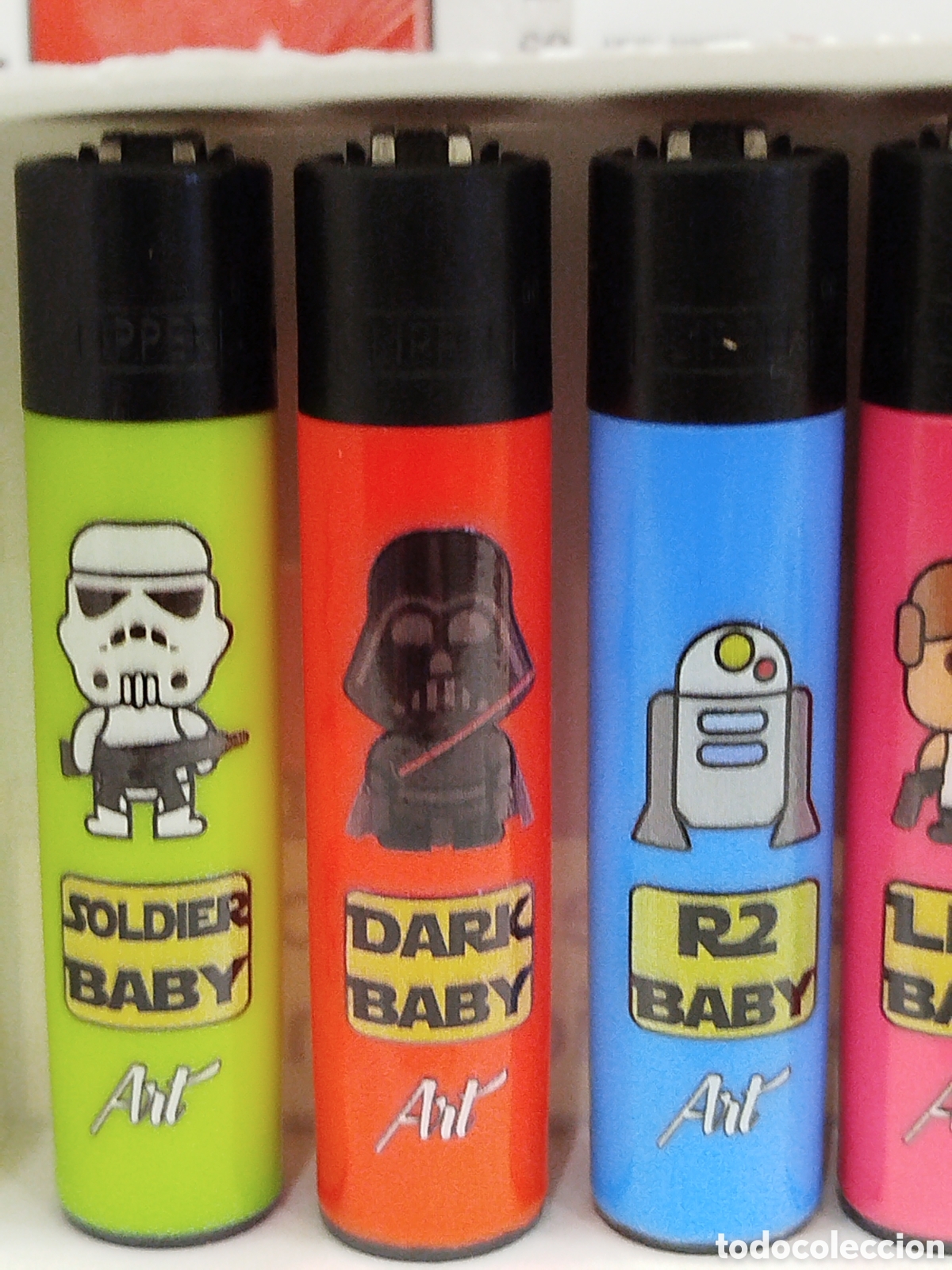 Mecheros: STAR WARS .CLIPPER.LOTE DE 7.SIN USAR. - Foto 2