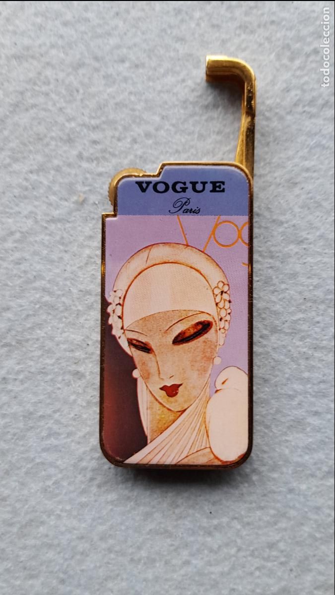 Mecheros: Mechero Vogue Par&iacute;s Recargable. - Foto 3