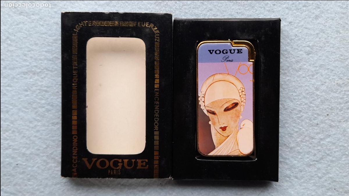 Mecheros: Mechero Vogue Par&iacute;s Recargable. - Foto 5