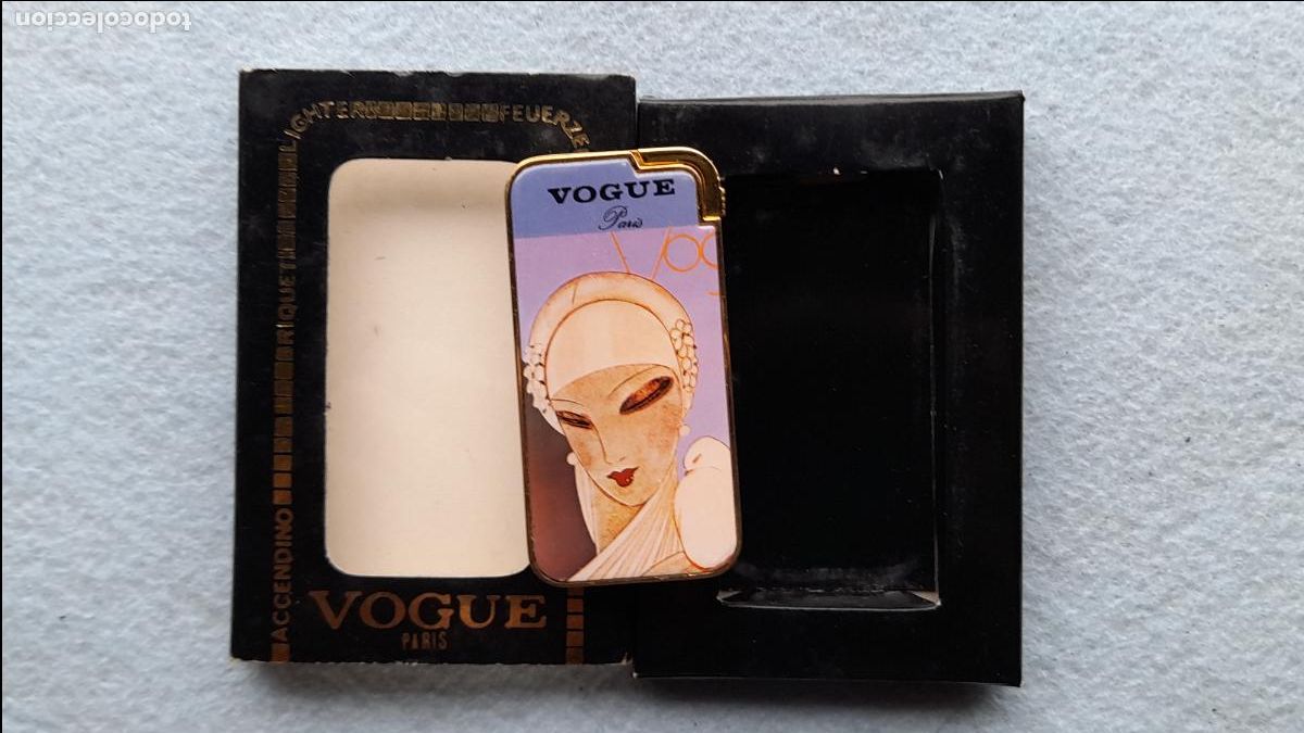 Mecheros: Mechero Vogue Par&iacute;s Recargable. - Foto 1