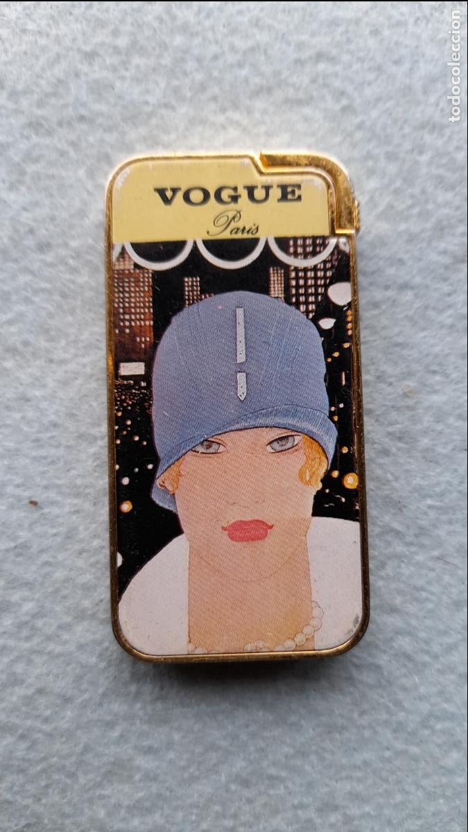 Mecheros: Mechero Vogue Par&iacute;s Recargable. - Foto 2