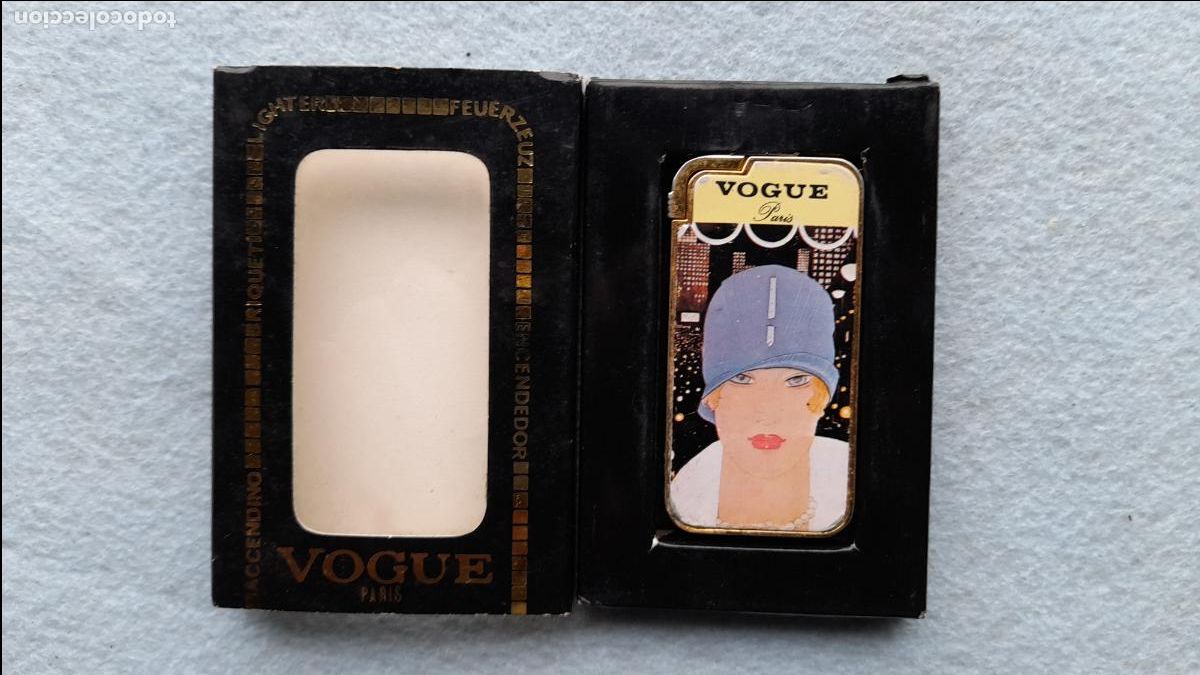 Mecheros: Mechero Vogue Par&iacute;s Recargable. - Foto 4