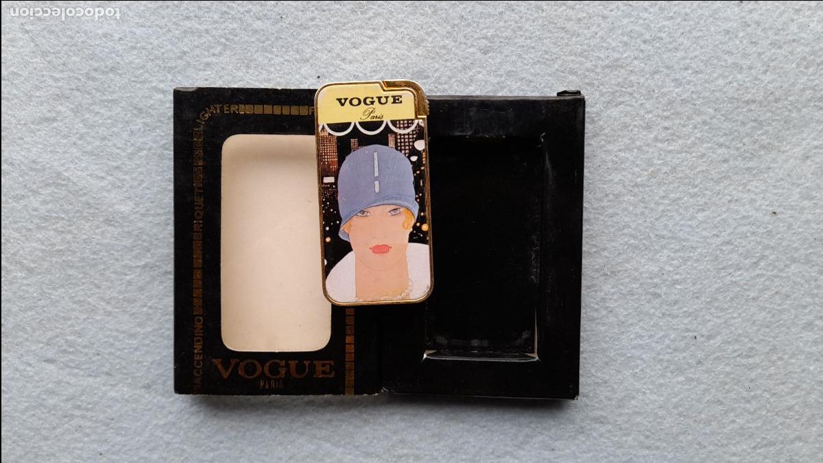 Mecheros: Mechero Vogue Par&iacute;s Recargable. - Foto 1