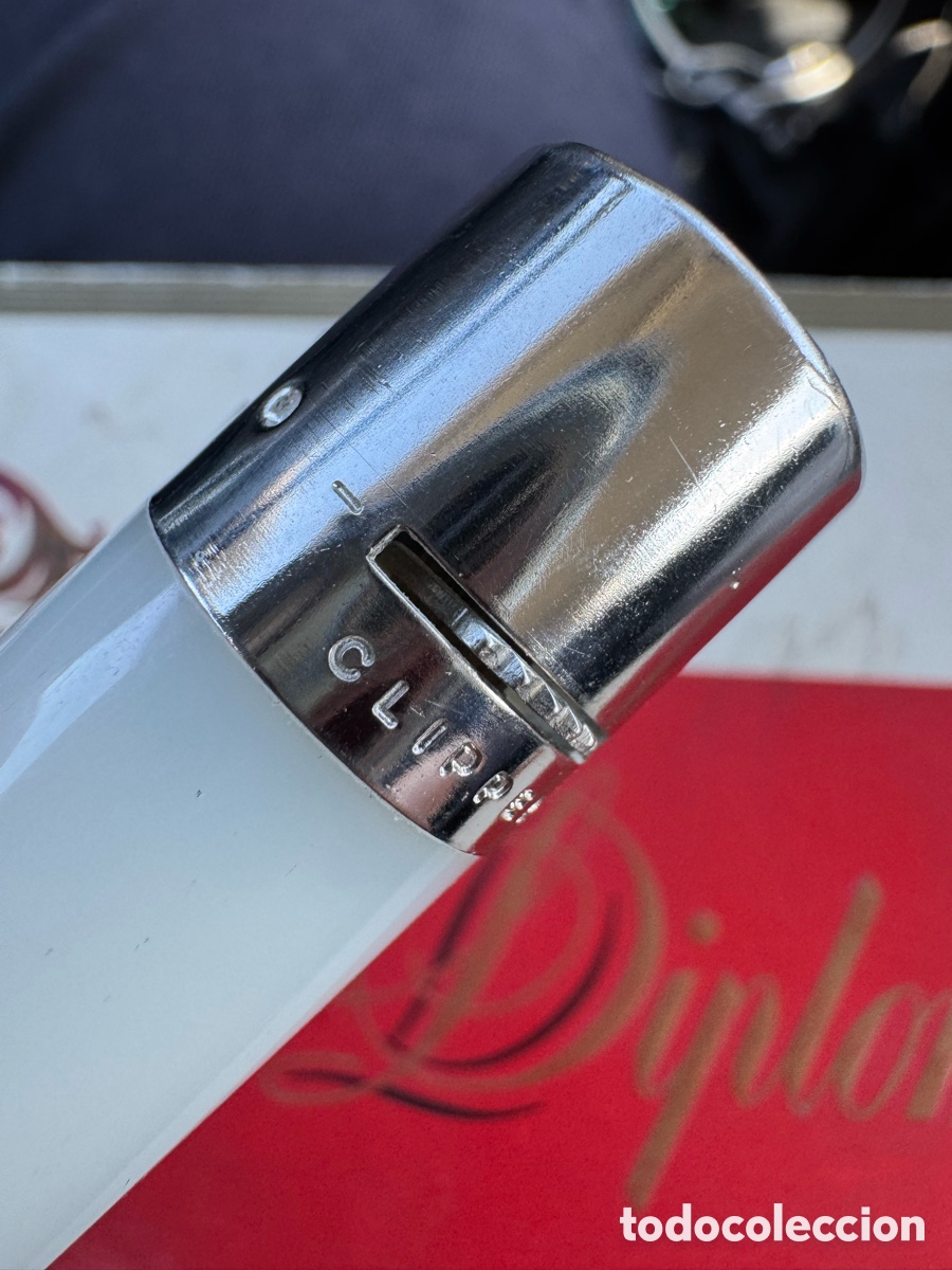 Mecheros: Mechero Clipper blanco sin uso - Foto 7