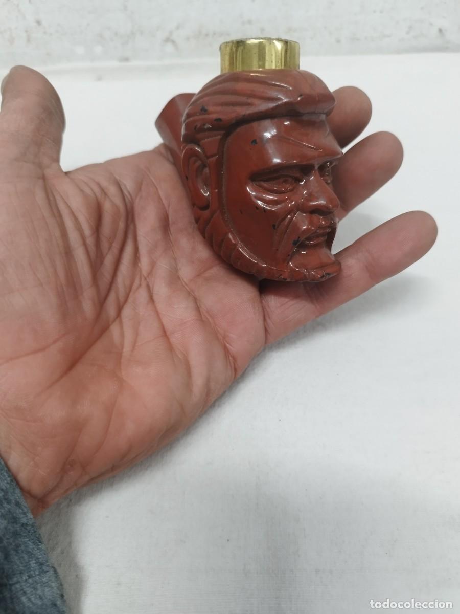 Mecheros: Antiguo mechero en forma de pipa de cazoleta. - Foto 1