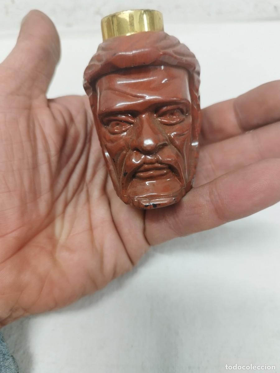 Mecheros: Antiguo mechero en forma de pipa de cazoleta. - Foto 2