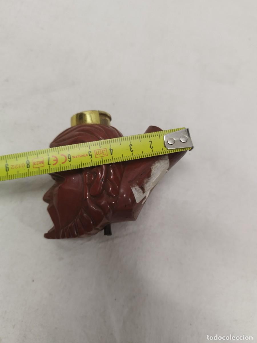 Mecheros: Antiguo mechero en forma de pipa de cazoleta. - Foto 4