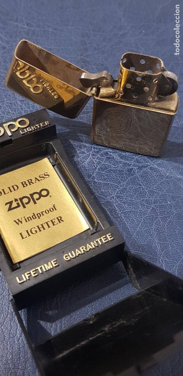 Mecheros: ZIPPO SOLID BRASS USS WHIDBEY ISLAND LSD-41 - Foto 9
