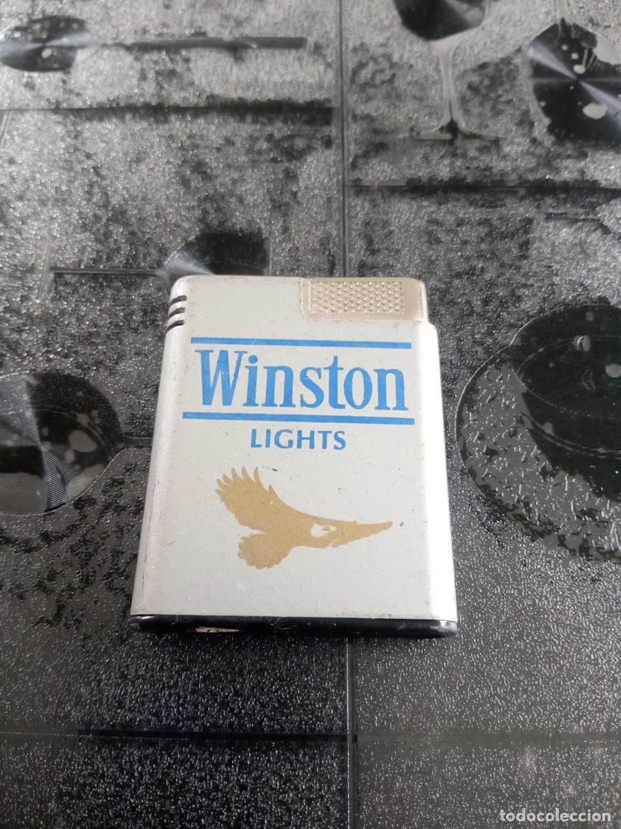 Mecheros: Mechero publicidad tabaco Winston - Foto 2